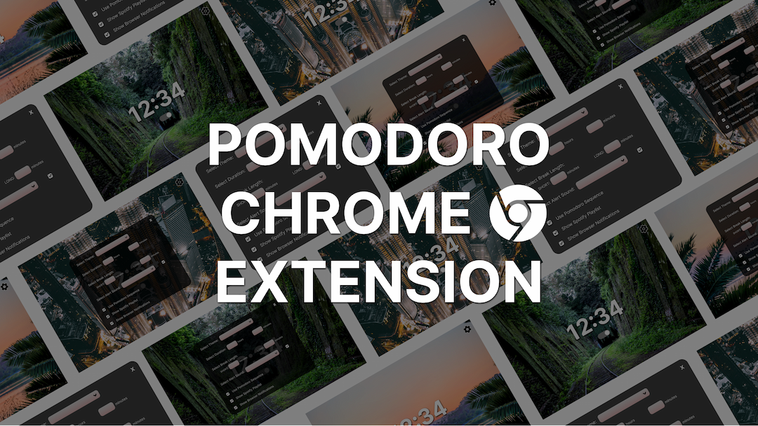 Pomodoro Chrome Extension